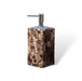 Elegant Brown Dark Marble Bathroom Set