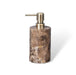 Elegant Brown Dark Marble Bathroom Set