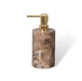 Elegant Brown Dark Marble Bathroom Set