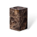 Elegant Brown Dark Marble Bathroom Set