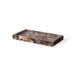 Elegant Brown Dark Marble Bathroom Set