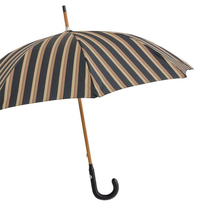 English Gentlemans Walking Umbrella With Wooden Handle