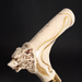 Designer Walking Cane with Wolf Handle – 3-Part Folding Stick