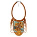 Van Gogh Inspired Necklace – Boho Beaded Art Jewelry