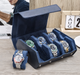 Men’s & Women’s Watch Case – Leather Travel Roll, 6 Slots
