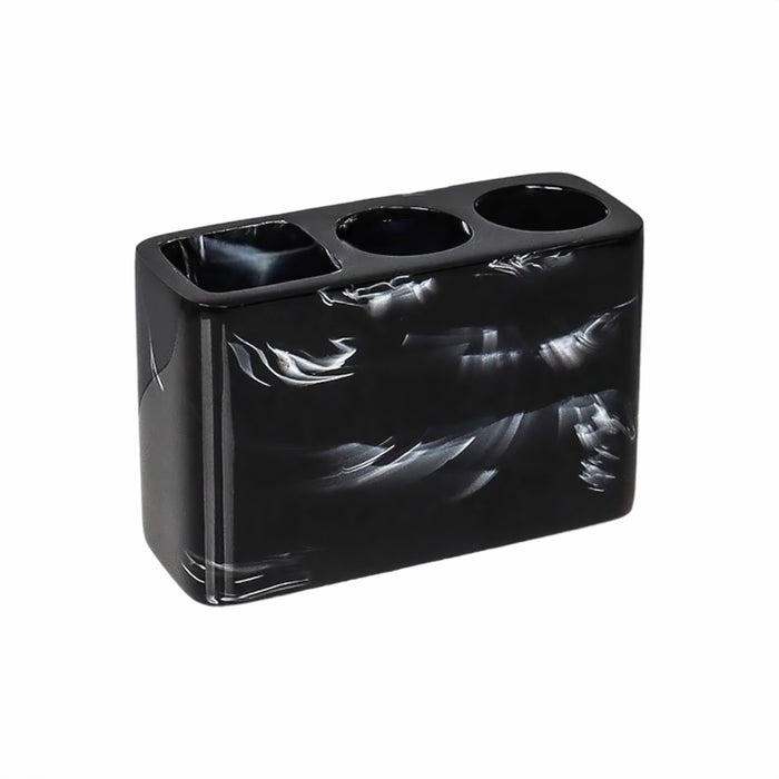 Black Marble Bathroom Set – Elegant White Veins