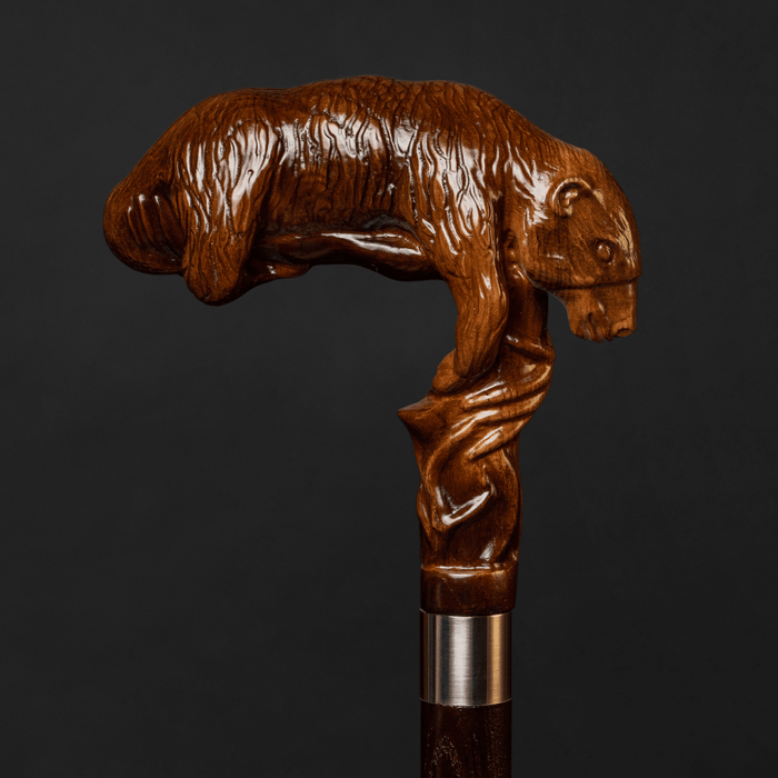 Ergonomic Giant Sloth Walking Cane, Unusual for Men