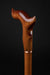 Ergonomic Walking Cane - Carved Wooden Walking Stick