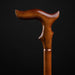 Ergonomic Walking Cane - Carved Wooden Walking Stick