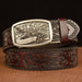 Esprit Animal Belt With Eagle and American Flag Pattern, Evan Model