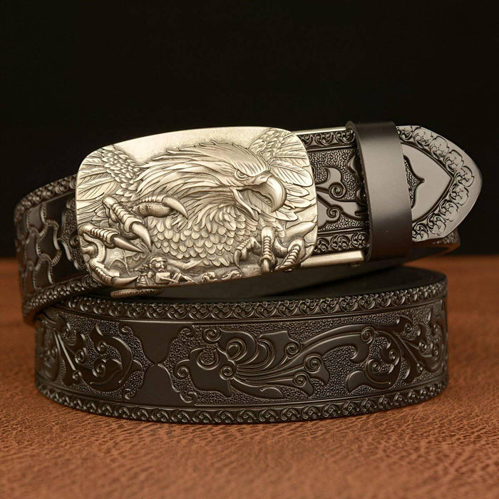 Esprit Animal Belt With Eagle Pattern, Ghalen Model