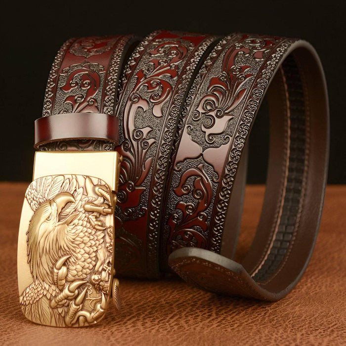 Esprit Animal Belt With Eagle Pattern, Ghalen Model