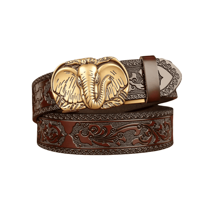 Esprit Animal Belt With Elephant Head Pattern, Rowen Model