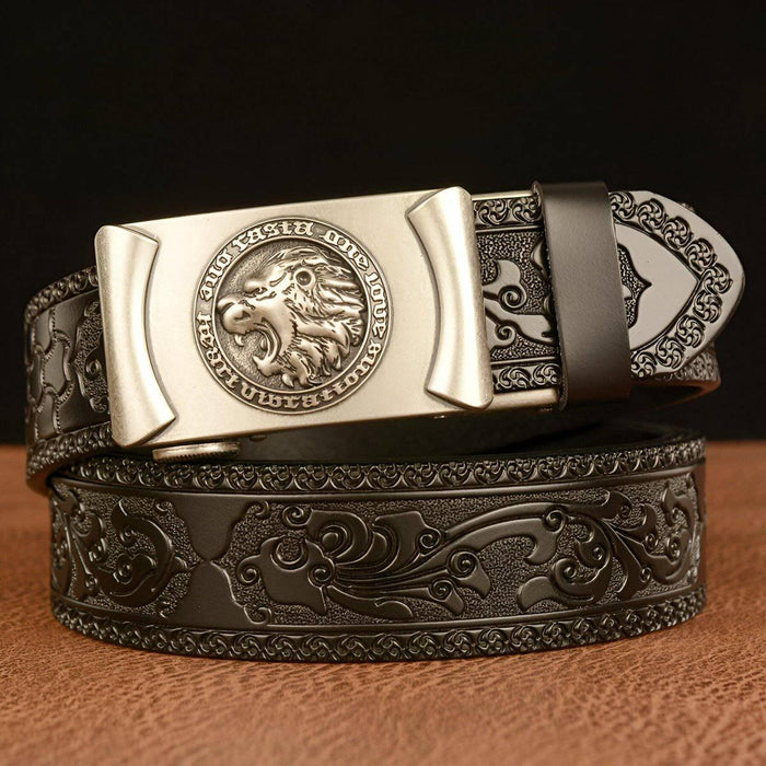 Esprit Animal Belt With Lion Head Pattern, Adriel Model