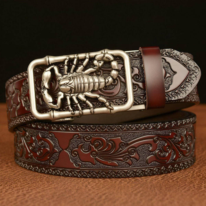 Esprit Animal Belt With Scorpion Pattern, Walker Model