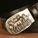 Esprit Animal Belt With Wolf Pack Pattern, Scott Model