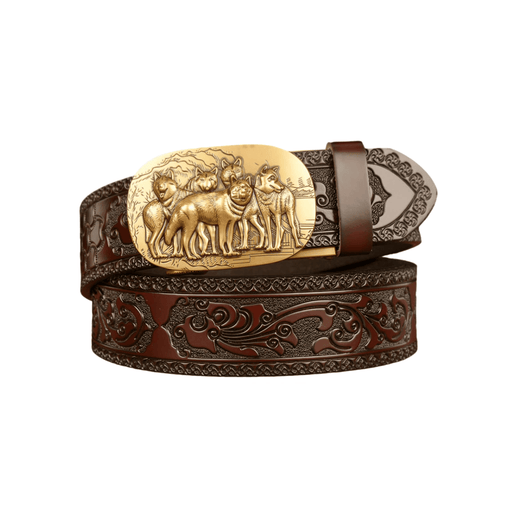 Esprit Animal Belt With Wolf Pack Pattern, Scott Model