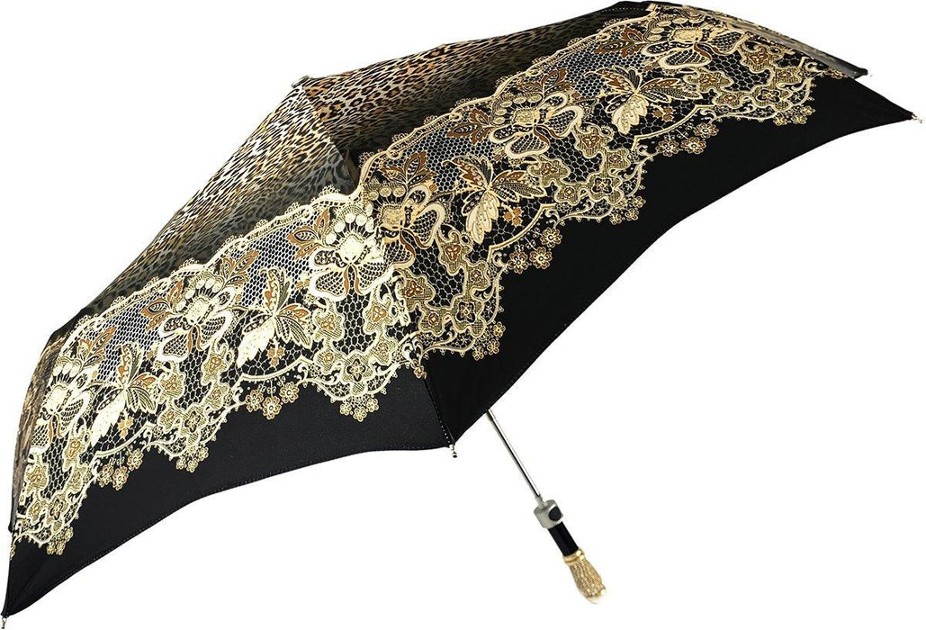 Exclusive Beautiful Leopard Print Folding Umbrella