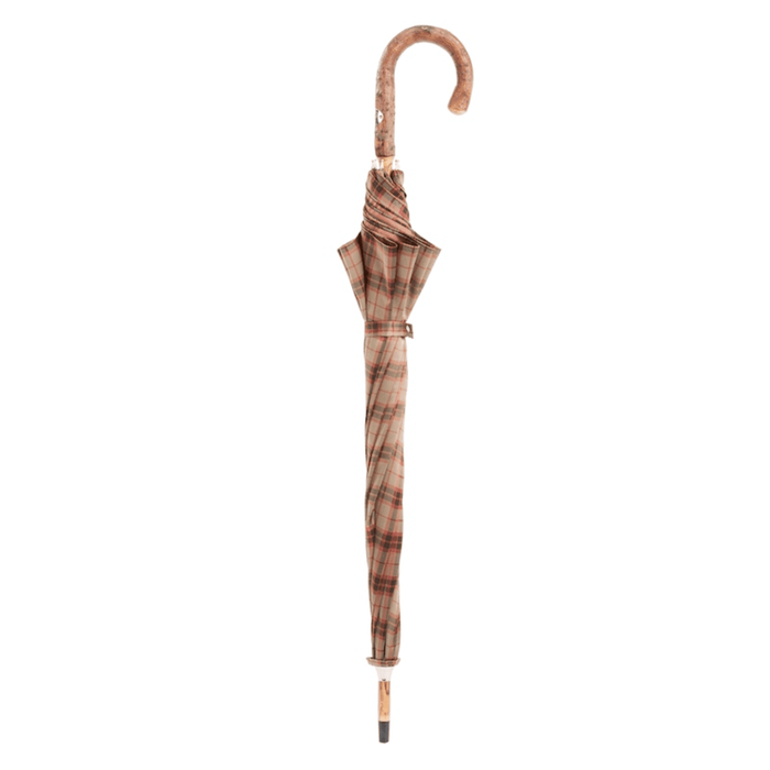 Exclusive Beige Bespoke Solid Stick Umbrella