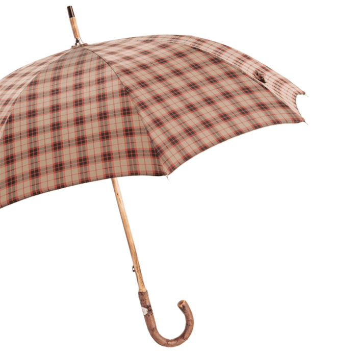 Exclusive Beige Bespoke Solid Stick Umbrella