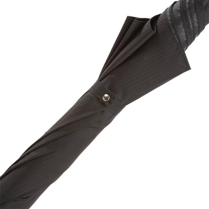 Exclusive Black Mens Umbrella with Luxury Red Gem Handle