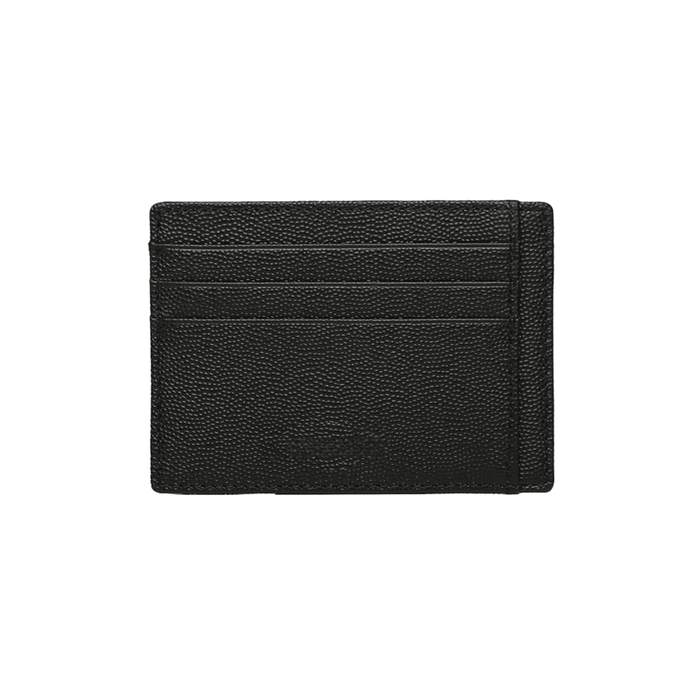 Exclusive Black Minimalist Leather Card Holder