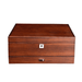 Exclusive Brown Wooden Watch Case with Pocket and 10 Slots