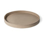 Exclusive Calfskin Waterproof Leather Gea Round Tray