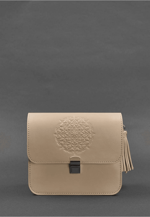 Exclusive Design Leather Crossbody Bag with Embossing for Women