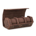Exclusive Design Vintage Leather Watch Case - 3 Slots