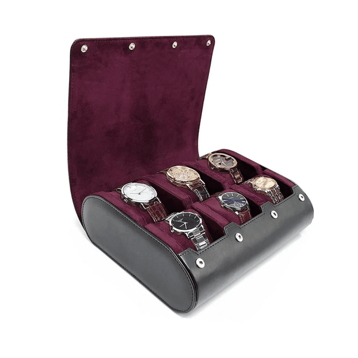 Exclusive Designer Leather Travel Watch Case