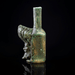 Exclusive Fiery Silhouette Antique Green Vase Bottle