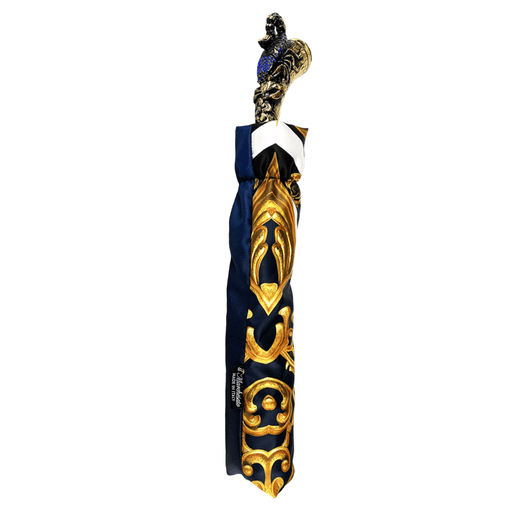 Exclusive Handle with 24K Golden Scorpion and Crystals