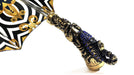 Exclusive Handle with 24K Golden Scorpion and Crystals