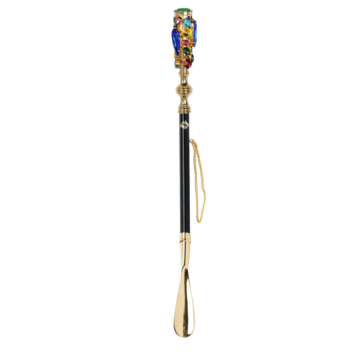 Exclusive Limited Collection Shoehorn with Vibrant Crystals