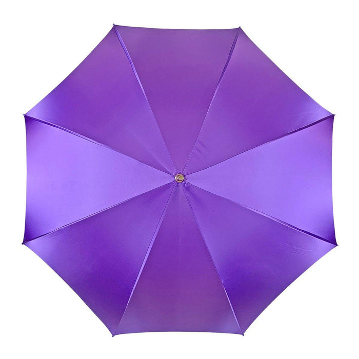 Exclusive Purple Umbrella with Yellow Crystals