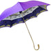 Exclusive Purple Umbrella with Yellow Crystals