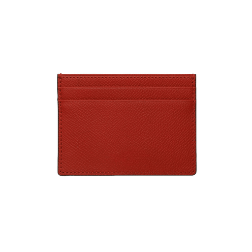 Exclusive Red Leather Card Holder Wallet