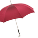 Exclusive Red Umbrella with Enameled White Bear Handle