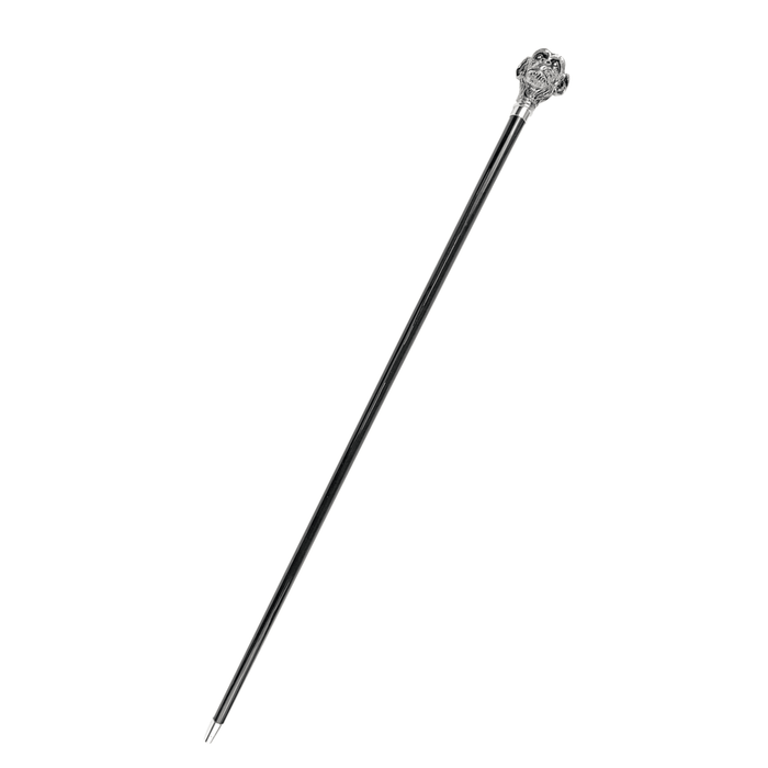 Exclusive Silverplated 925 Monkey Handle Walking Cane