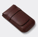 Exclusive Single Slot Leather Flap Watch Pouch