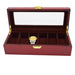 Exclusive Solid Wooden Watch Box Case with 6 Slots