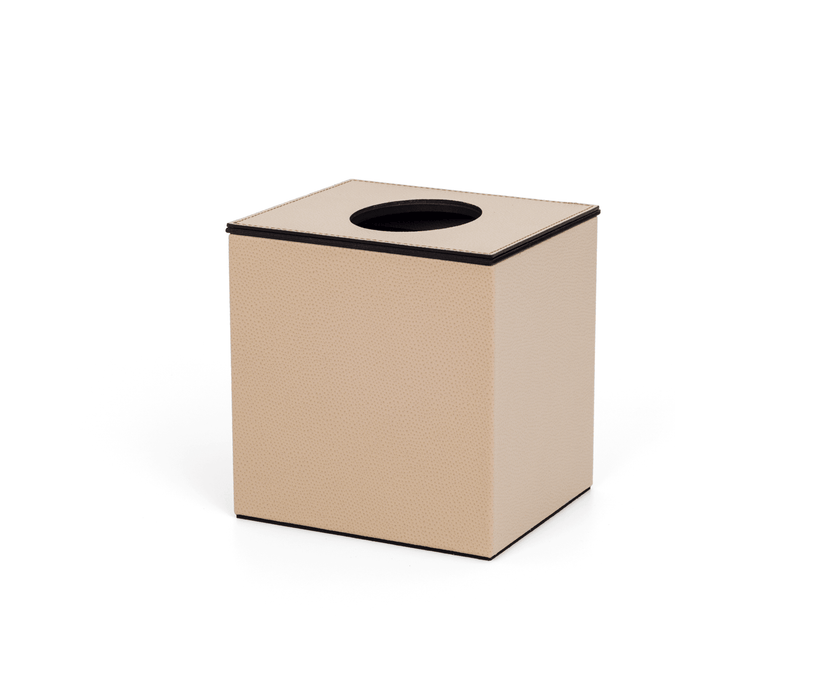 Stylish exclusive tissue box with square shape and magnetic lid