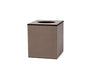 Exclusive square tissue box with magnetic lid