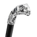 Exclusive Umbrella Craftsmanship Style, Silver Greyhound Handle