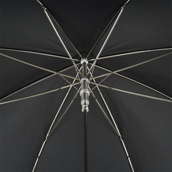 Exclusive Umbrella Craftsmanship Style, Silver Greyhound Handle