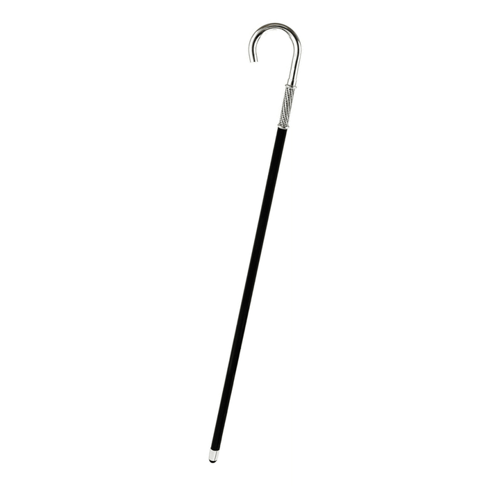 Exclusive Walking Stick With Silver-plated Handle