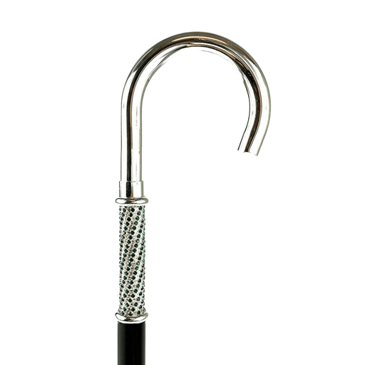 Exclusive Walking Stick With Silver-plated Handle