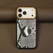 exotic leather iphone case natural