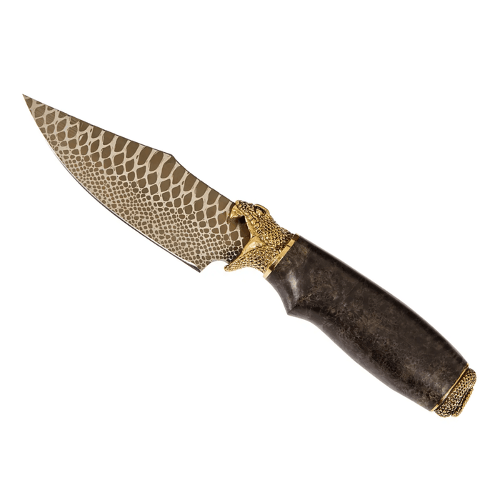 Exquisite Design and Functionality Snake Skin Knife